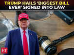 Image for Trump hails Big bill, shares Putin call details