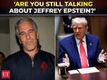 Image for Trump snaps at reporter over Epstein question